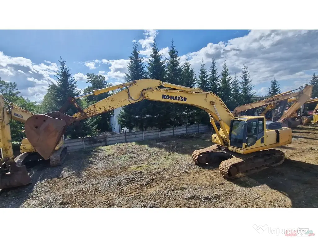 Excavator pe senile Komatsu PC350 NLC-8, 34 tone, 2008 - Negresti Oas (Satu-Mare)