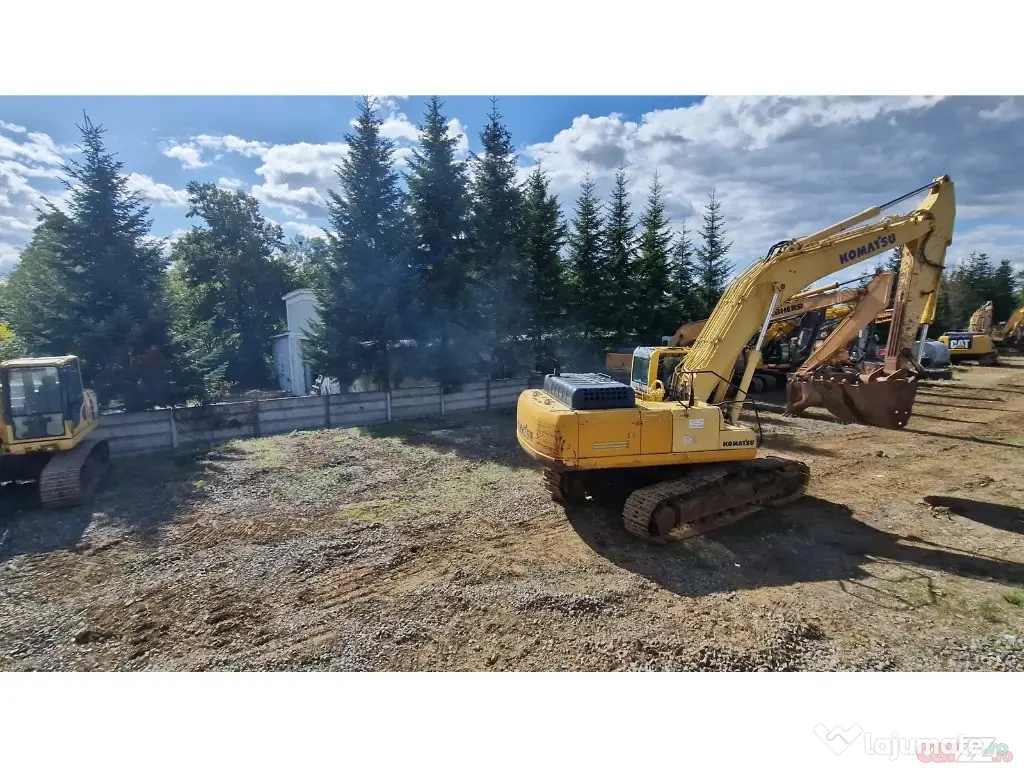 Excavator pe senile Komatsu PC350 NLC-8, 34 tone, 2008 - Negresti Oas (Satu-Mare)