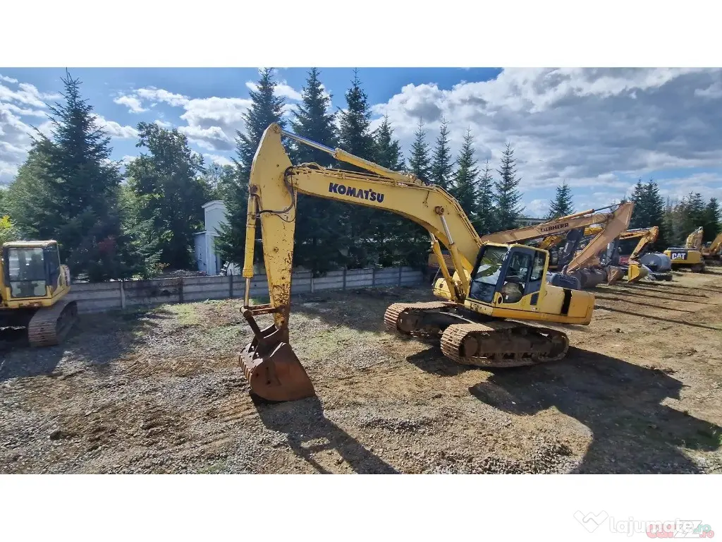 Excavator pe senile Komatsu PC350 NLC-8, 34 tone, 2008 - Negresti Oas (Satu-Mare)
