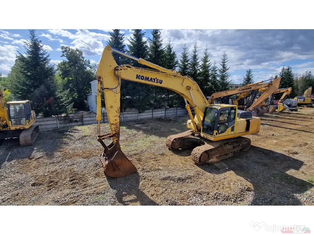 Excavator pe senile Komatsu PC350 NLC-8, 34 tone, 2008 - Negresti Oas (Satu-Mare)