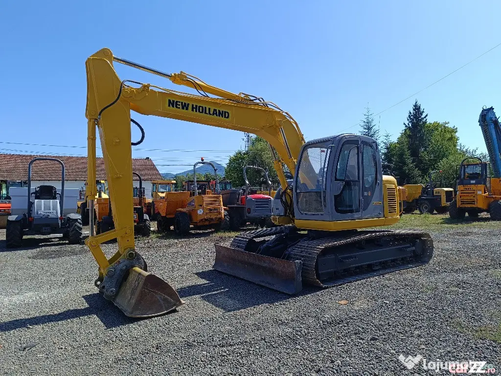 Excavator pe senile New Holland E 135SR, 15 tone, 2011 - Negresti Oas (Satu-Mare)