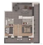 Apartament 3 camere 66,8mp, ansamblu NZEB, zona Terra