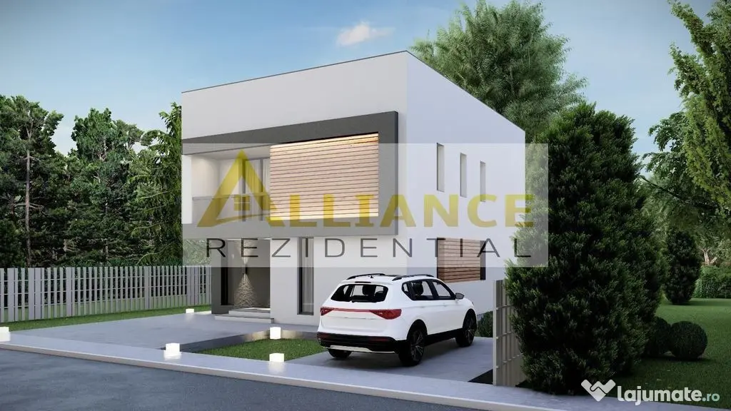 Casa Individuala - 4 camere - 3 bai - 355mp teren - Berceni (Bucuresti-Ilfov)