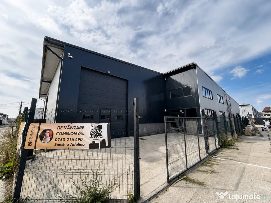 Hală 340 mp | Acces TIR | H 8 m | Depozitare | Năvodari - Navodari (Constanta)