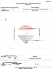 Teren extravilan de vânzare – 14.750 mp – Prejmer, j...