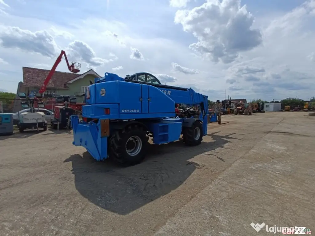 Încărcător telescopic Terex GTH-3518 R, 2012, 12,7 tone - Negresti Oas (Satu-Mare)