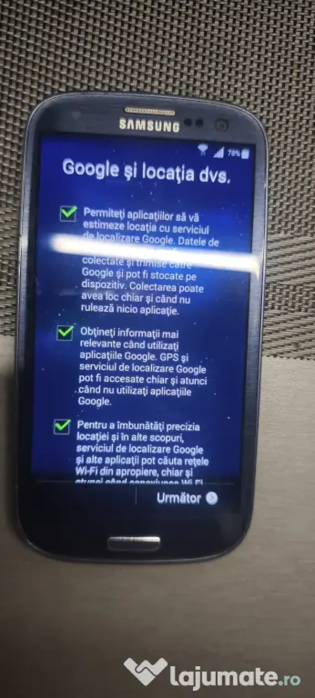Samsung Galaxy S3 (GT-i9300) – Telefon colecție / funcțional