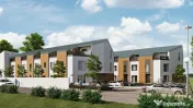 Duplex modern în zona Kamsas | Predare la alb