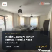 Duplex 4 camere cartier Europa, Mosnita Noua 