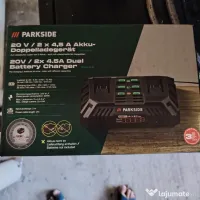 Încărcător rapid dublu parkside nlu