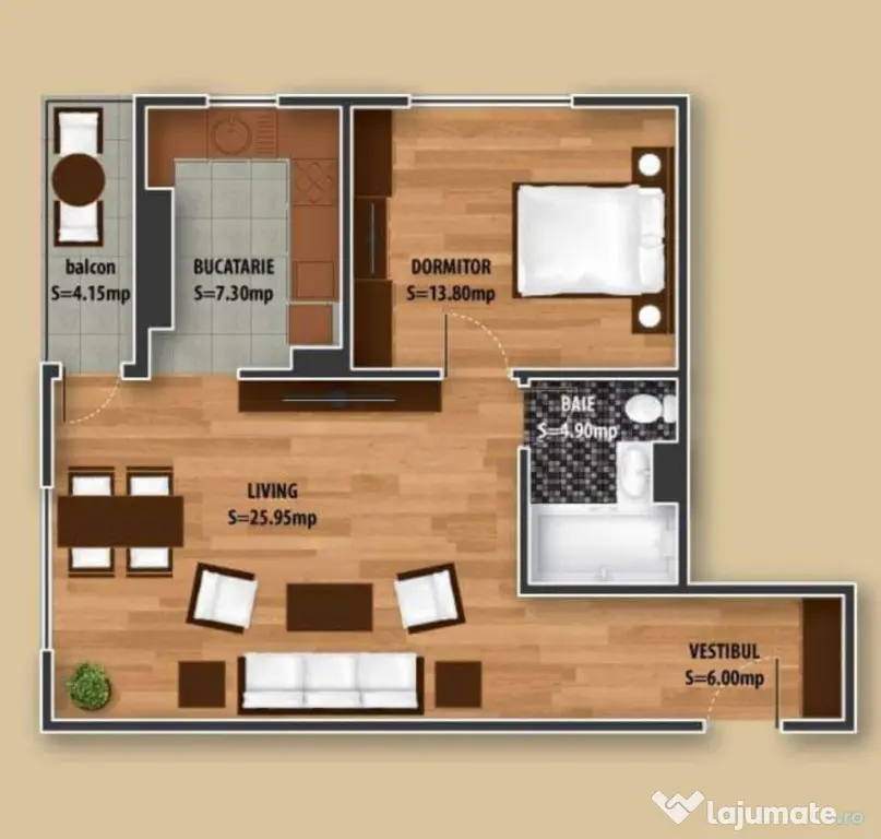 Proprietar, DRISTOR RESIDENCE, apartament 2 camere, parcare subterana - Bucuresti (Bucuresti-Ilfov)