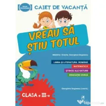 Caiet de vacanta. Vreau sa stiu totul, clasa a 3a - Georgiana Gogoescu, Madalina Enache