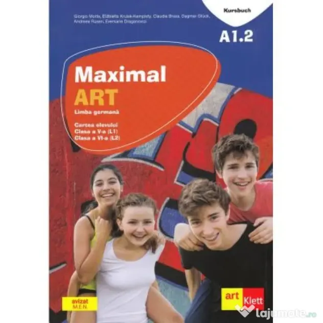 Maximal. Limba Germana. Cartea elevului pentru clasa a 5-a L1 si a 6-a L2, nivel A1. 2 - Julia Katharina Weber