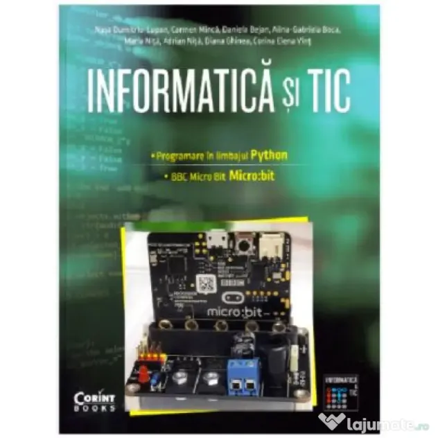 Informatica si TIC clasa a 7-a. Programare in limbajul Python si Micro: bit - Nusa Dumitriu-Lupan