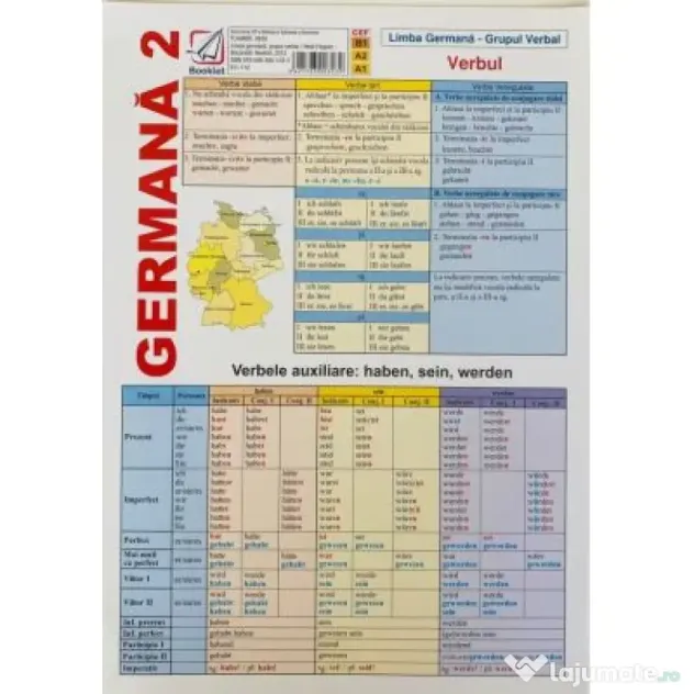 Pliant limba germana 2. Grupul Verbal - Heidi Flagner