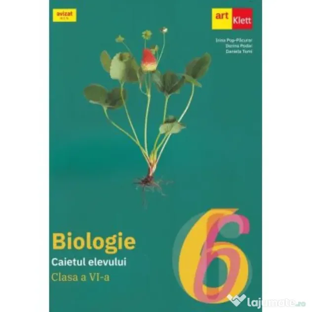 Biologie. Caietul elevului clasa a 6-a - Irina Pop-Pacurar