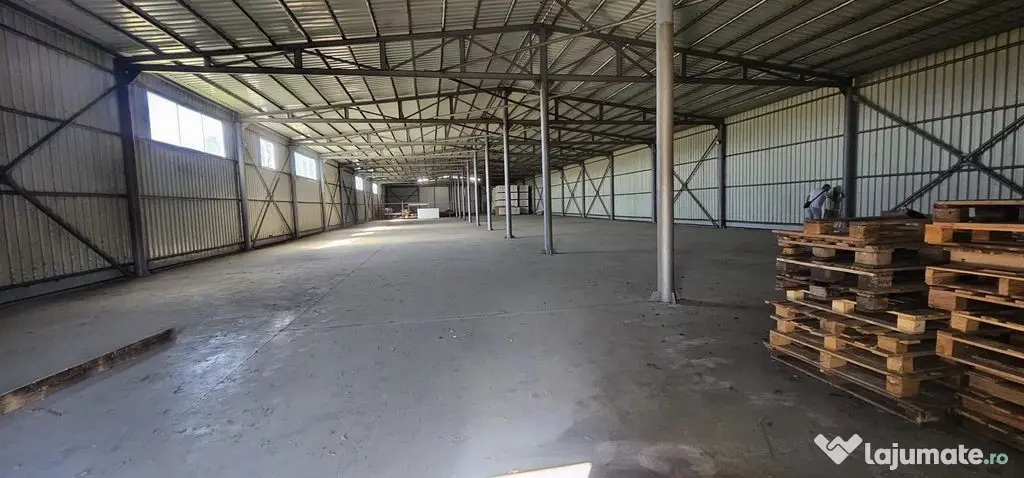 Hala 1.533 mp cu teren 5.000 mp – Vanatori, zona Maylo - Vanatori (Galati)