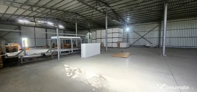 Hala 1.533 mp cu teren 5.000 mp – Vanatori, zona Maylo - Vanatori (Galati)