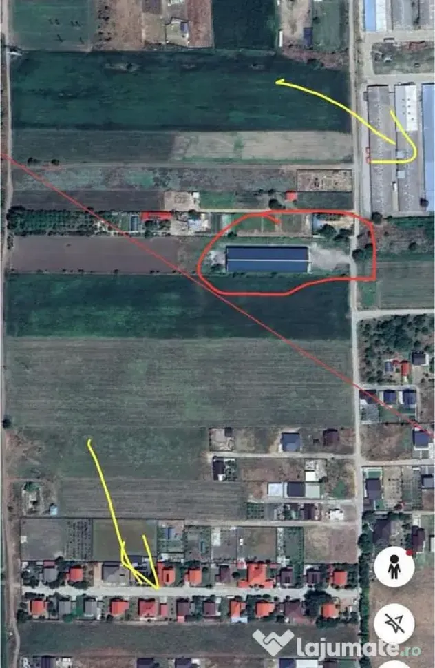 Hala 1.533 mp cu teren 5.000 mp – Vanatori, zona Maylo - Vanatori (Galati)