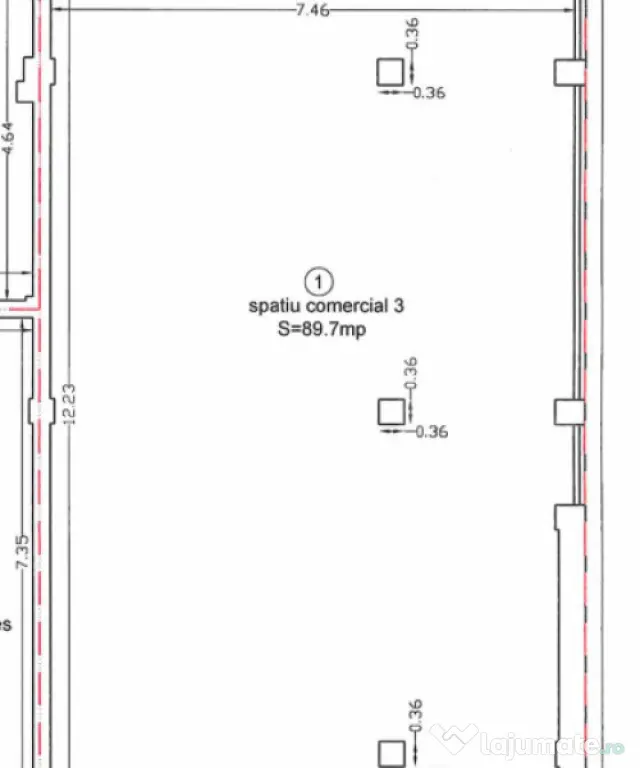 Spatiu Comercial, 89.7mp utili, Parter - Sanandrei (Timis)