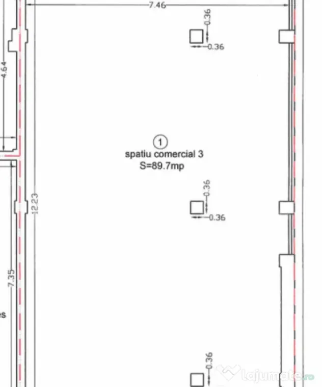 Spatiu Comercial, 89.7mp utili, Parter - Sanandrei (Timis)