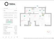 Exclusivitate ! 2 camere, 53 mp, Imobil Nou, Habitus Oasului