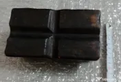 Cutiuta din lemn negru 15 cm. lungime bijuterii