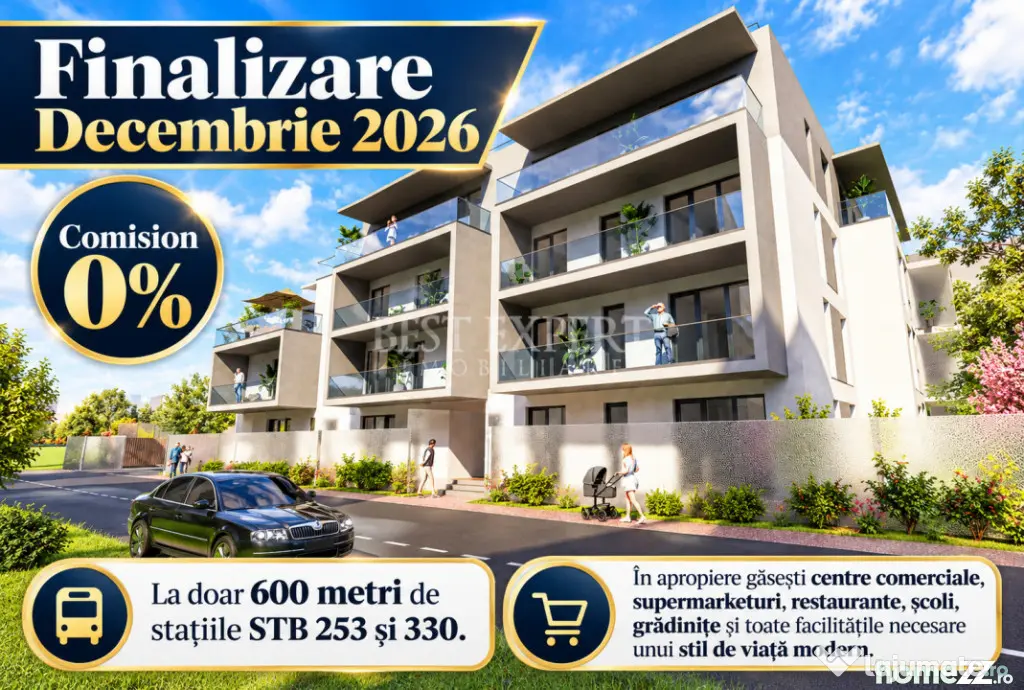 3 Camere | Direct Dezvoltator | Terasa generoasa | Ideal pen - Bucuresti (Bucuresti-Ilfov)