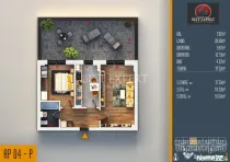 2 Camere Decomandat | Terasă 37 mp | 91 mp Total | Direct D