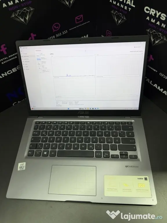 Laptop Asus R465J Procesor: Intel Core i7-1065G7 Ecran: 15.6 inch Full HD ID_1119