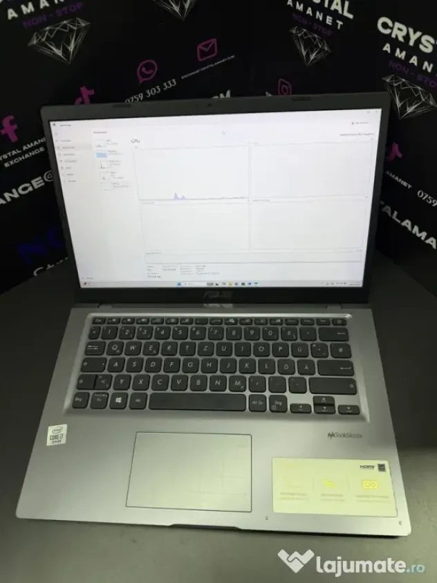 Laptop Asus R465J Procesor: Intel Core i7-1065G7 Ecran: 15.6 inch Full HD ID_1119