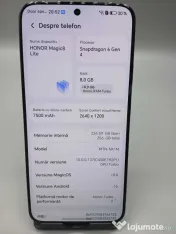 Huawei Honor Magic 8 Lite 5G Negru Memorie: 256GB Ram: 8GB Baterie: 100% ID_2039 