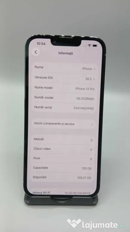 Apple iPhone 13 Pro 128 GB Sierra Blue Baterie 78% ID_1727