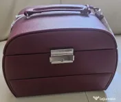 Cutie de bijuterii VICTORIA -Mobexpert, Nou cu etichetă, Visiniu