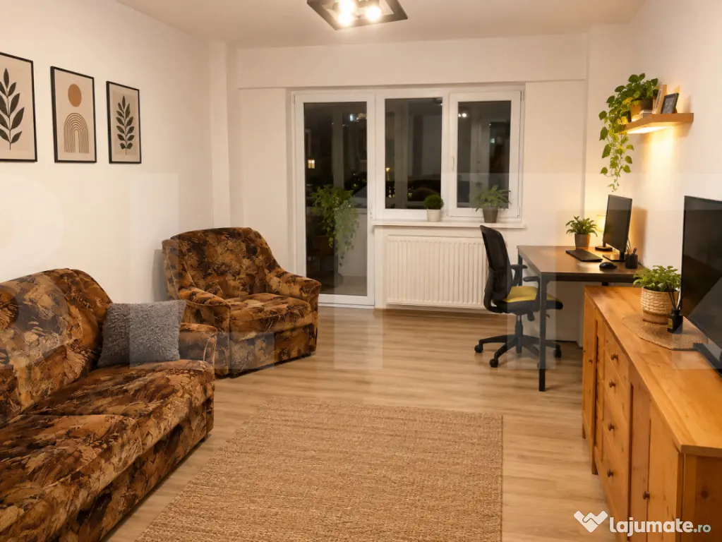 Apartament 3 camere decomandat, centrală și AC, aproape de - Slatina (Olt)