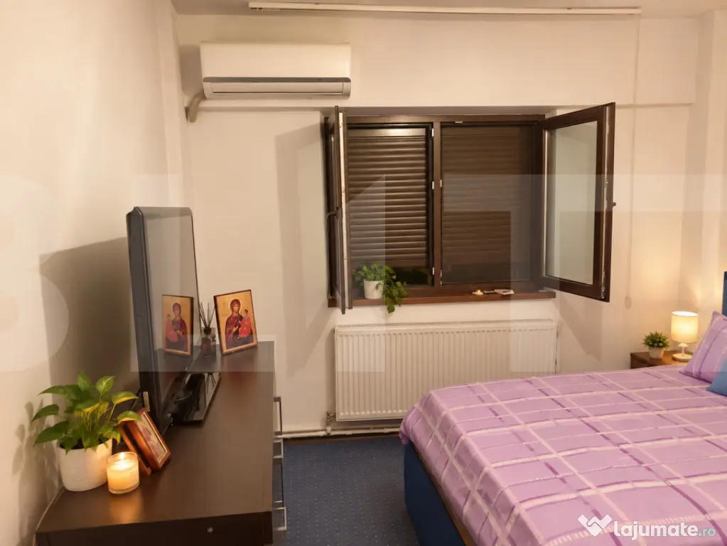 Apartament 3 camere decomandat, centrală și AC, aproape de - Slatina (Olt)