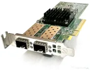 Placa de retea server dell broadcom 57412, 2 x 10gb sfp+, low profile 