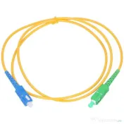 Cablu fibra optica act, sca/sc sm 2.0mm lszh galben 6m 
