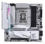 Placa de baza gigabyte b760m aorus elite x ax, micro atx, compatibila cu procesoare intel gen 13 si