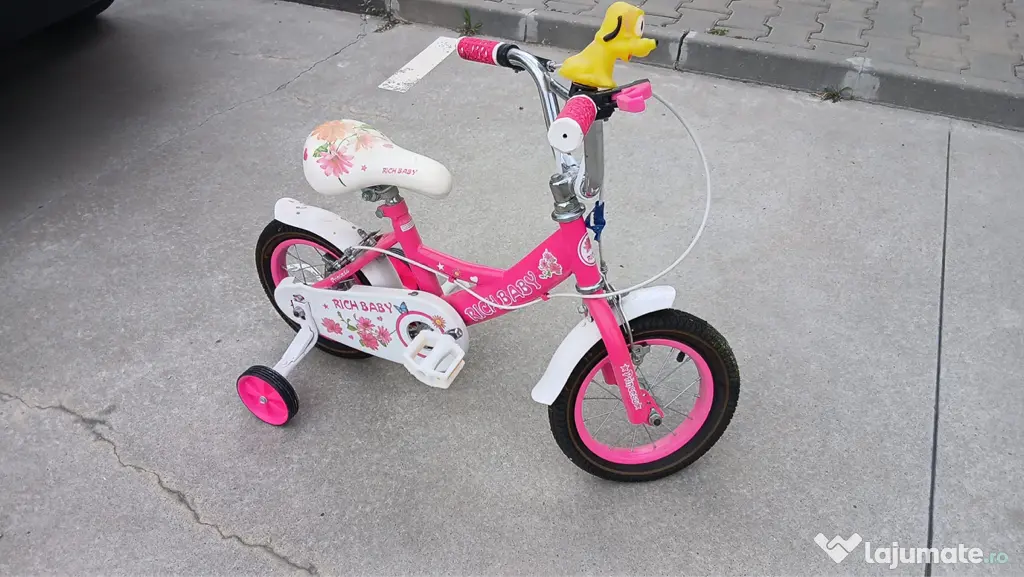 Bicicletă fetițe Rich Baby