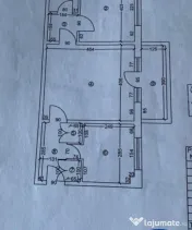 Apartament 2 camere, 54 mp, parter/4, balcon inchis, Rovine