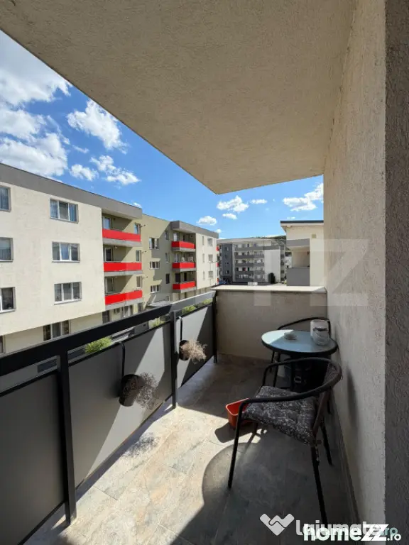 Apartament 2 camere, mobilat, parcare, 62 mp, zona Terra - Floresti (Cluj)
