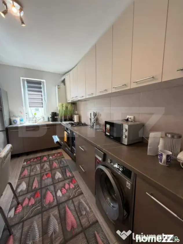 Apartament 2 camere, mobilat, parcare, 62 mp, zona Terra - Floresti (Cluj)