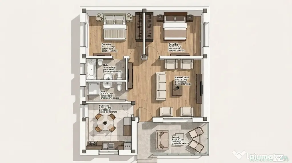 Case noi P+M, Pantelimon, teren 260 mp - Pantelimon (Bucuresti-Ilfov)