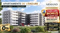 2 Camere | Preț Special la Avans 50% | Parcare Inclusă | P