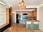 Apartament ultrafinisat 2 camere, 46 mp, terasa 11 mp, garaj 
