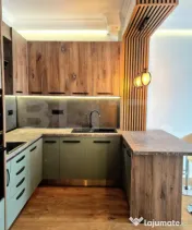 Apartament ultrafinisat 2 camere, 46 mp, terasa 11 mp, garaj 
