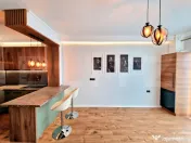Apartament ultrafinisat 2 camere, 46 mp, terasa 11 mp, garaj 