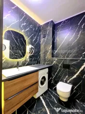 Apartament ultrafinisat 2 camere, 46 mp, terasa 11 mp, garaj 