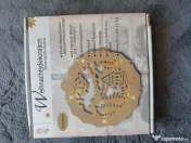 Decoratiune de fereastra din lemn 3D de Craciun 